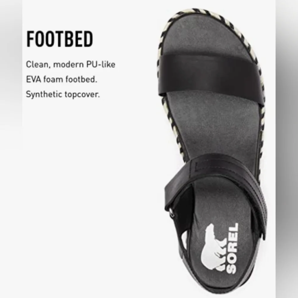 Sorel Women's Cameron™ Flatform Sandals Mixed Sizes R 8.5/ L7.5 MSRP $135